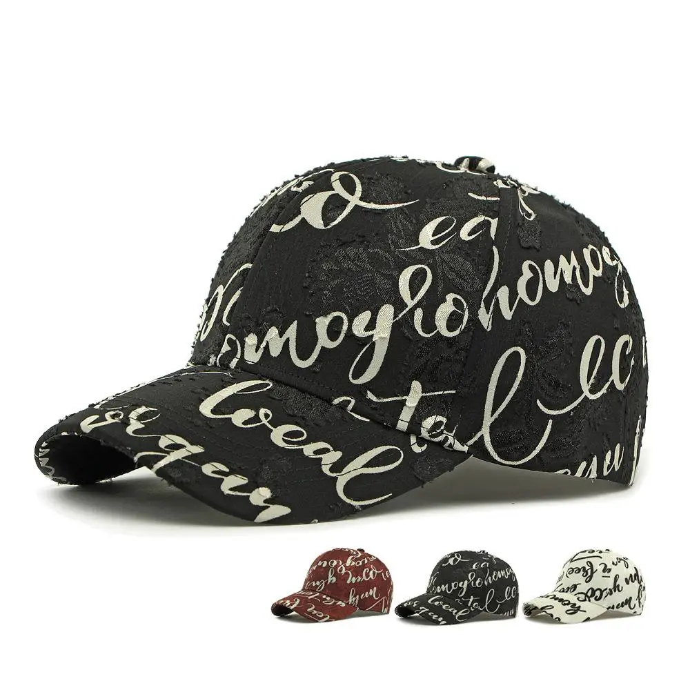 

Unisex Breathable Baseball Cap - Versatile Polyester Hat (56-58cm) with Laser Cut & Printed Lettering