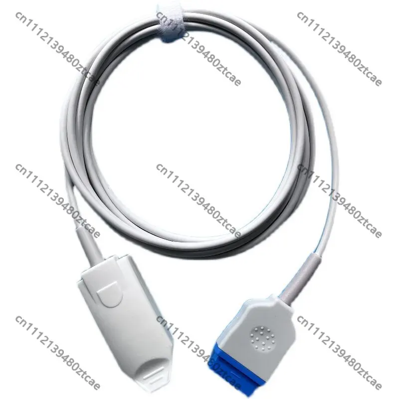 11 Pin SpO2 Probe Finger Clip Pulse Oxygen Sensor Reusable Replacement for Medical Monitor