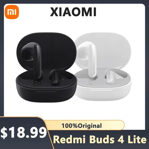 Xiaomi Redmi Buds 4 Lite TWS auricolare Bluetooth 5.3 auricolare IP54 20 ore di durata della batteria chiamata Noise Cancelling Buds4 Youth Edition