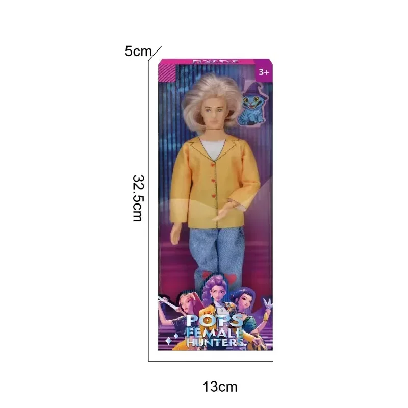 في المخزون الشحن السريع! أعلى بيع Kpop شيطان هنتر ساب بوي دمية - أنيمي الذكور مجموعة عمل الشكل الفتيات هدية عيد ميلاد لعبة #4