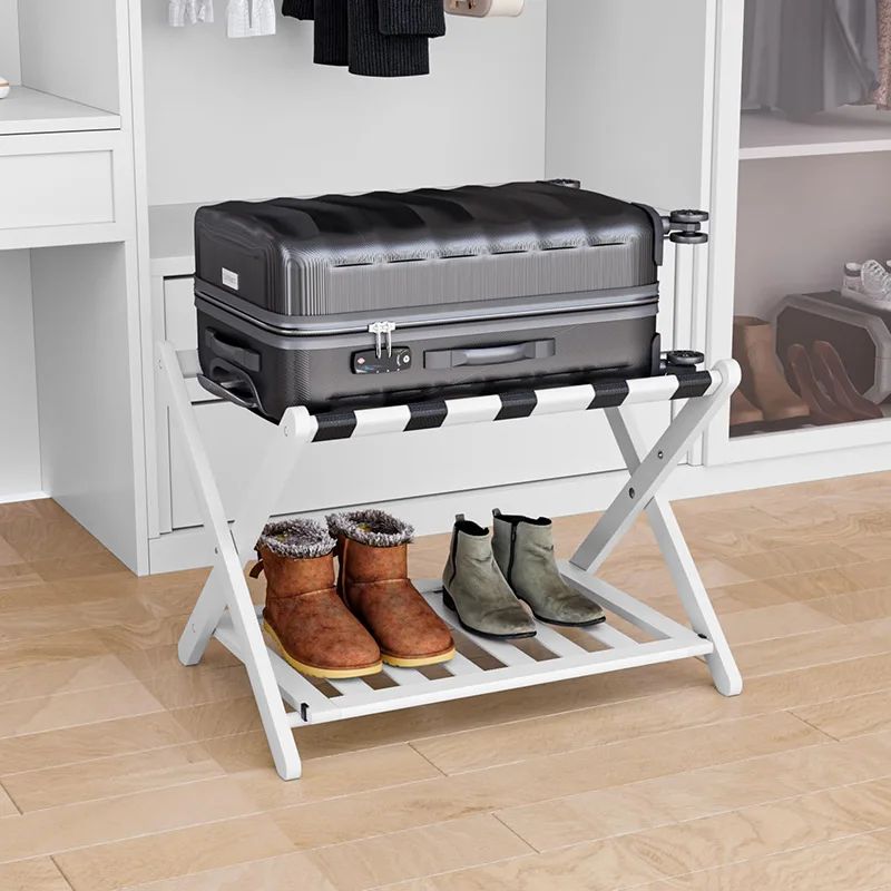 

Put clothes by the bed at night folding storage bamboo hotel bed and breakfast floor to ceiling small coat rack