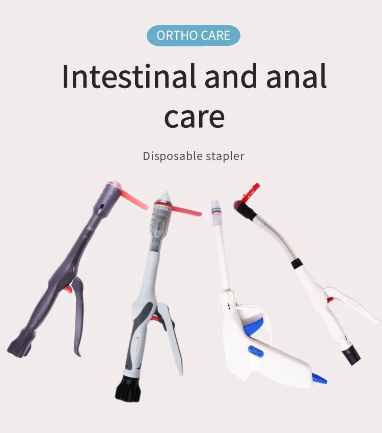 High Quality Sutures Surgical Disposable Visible Stapler Machine Hemorrhoid Staplers
