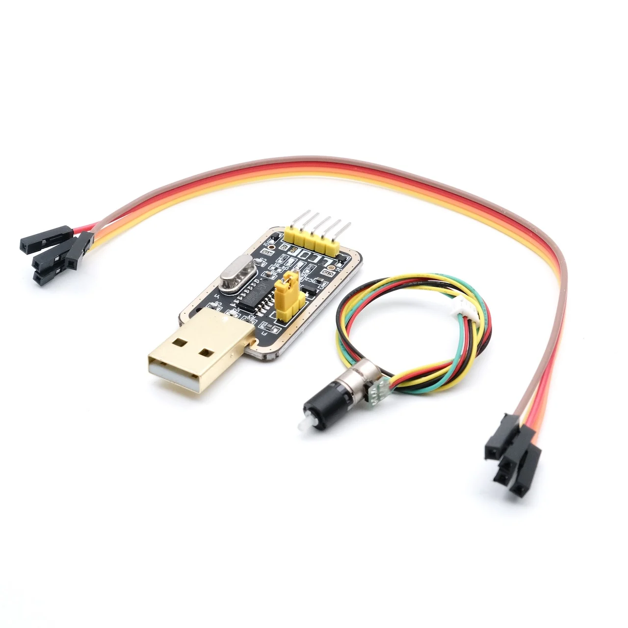 4.8V Micro Robot Dexterous Hand 6mm PTZ Model Angle Controlled Hollow Cup Stepper Motor for Precision Applications