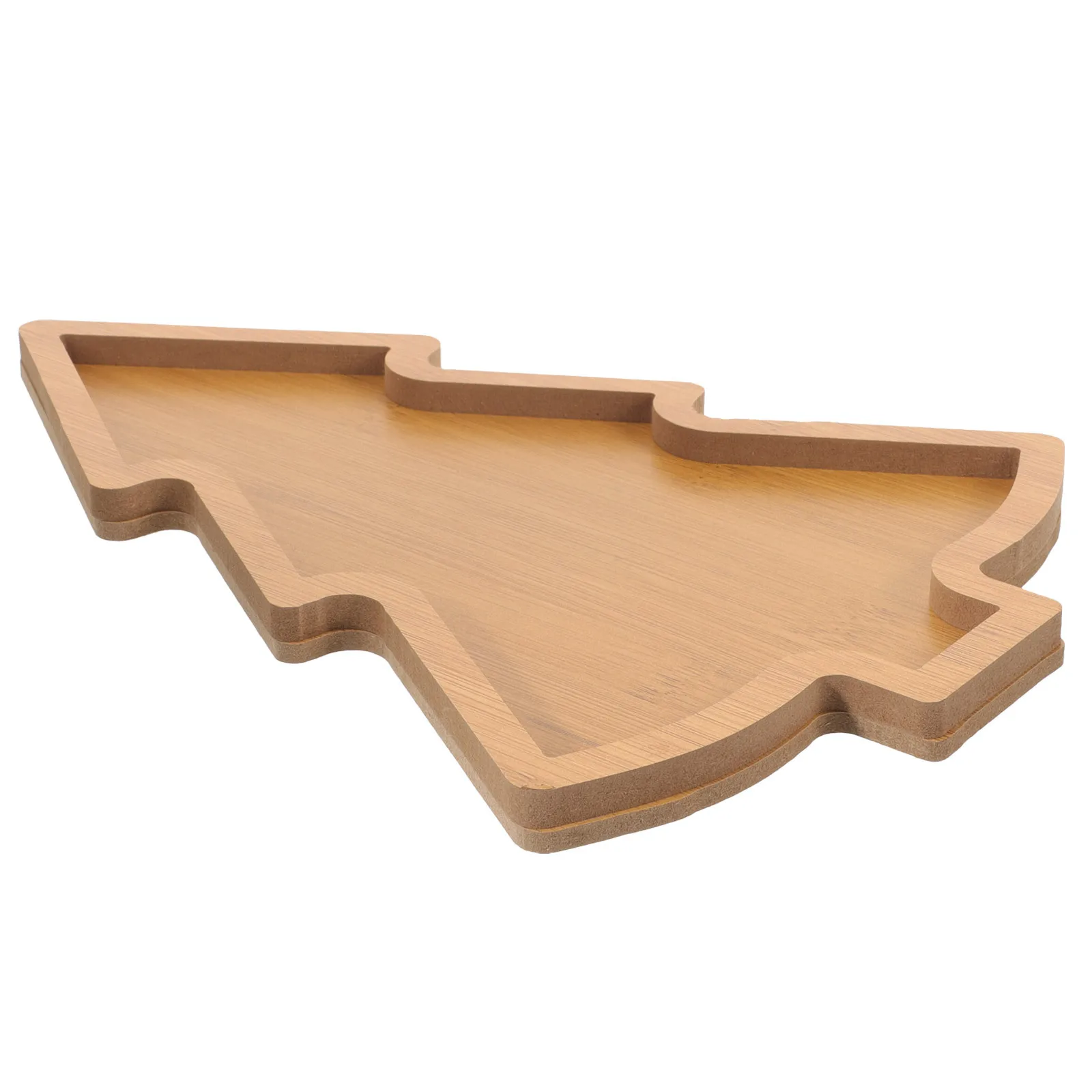 

Christmas Tree Wood Plate Creative Serving Dish Sauce Seasoning Tray Sushi Bowl Appetizer Snack Candy Plate Creative Dish Tray