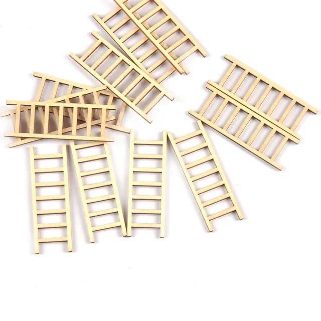 20Pcs/lot 20x60mm Natural Ladder Wood DIY Arts And Crafts Supplies Wooden Embellishments Home Handwork Accessories Garden Decor 4 20Pcs/lot 20x60mm Natural Ladder Wood DIY Arts And Crafts Supplies Wooden Embellishments Home Handwork Accessories Garden Decor 4