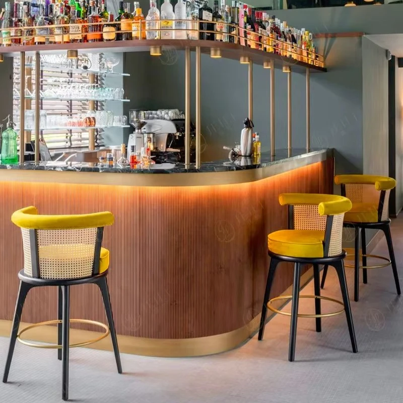 

Luxury restaurant tables and chairs, suitable for commercial restaurant furniture, coffee shop benches and seating.