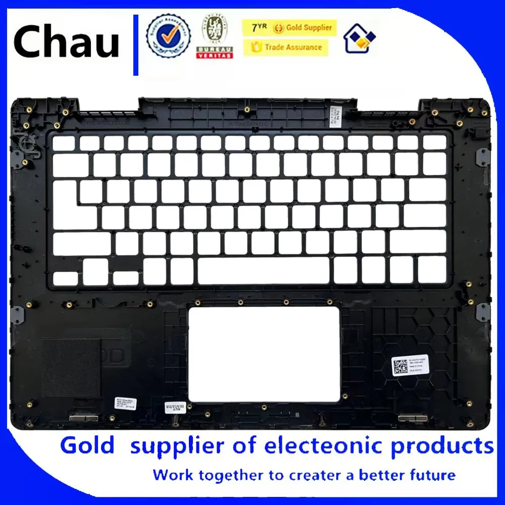 New For Chau Inspiron MF14 5481 5482 Laptop Upper Case Palmrest Cover /Bottom Base Cover 0XHYYJ 0NFD8K