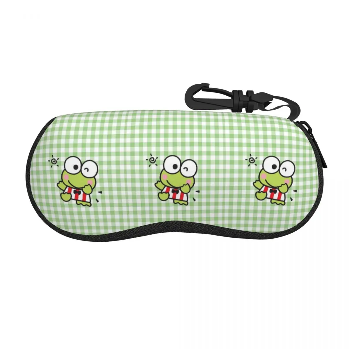

Custom Keroppi Shell Eyeglasses Case Men Women Cool Manga Anime Glasses Case Sunglasses Box Pouch