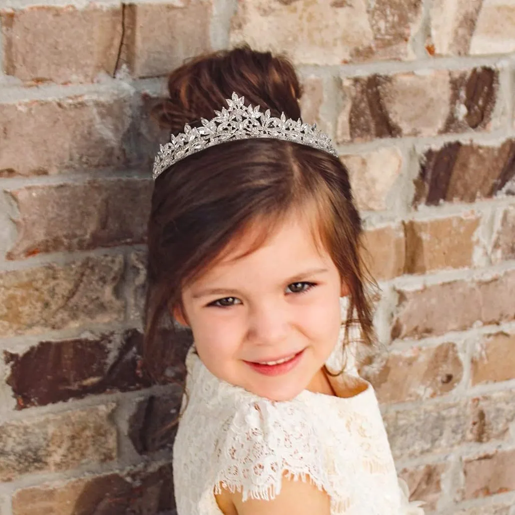 Bridal Crown Wedding Headwear High End Children's Princess Birthday Party Diamond Crown Hair Hoop Wedding Hair Accessories Gift