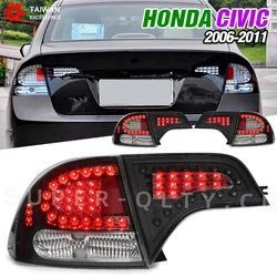 Super Q Car light,taillights for 2006-2011 Honda Civic , led light suitable for the whole series,modified taillight assembly