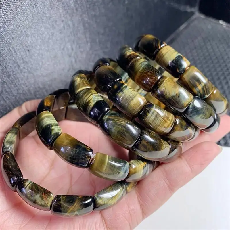 10.8MM Natural Dream Quartz Bangle String Charms Handmade Fortune Energy Bangle Mineral Woman Amulet Jewelry 1PCS