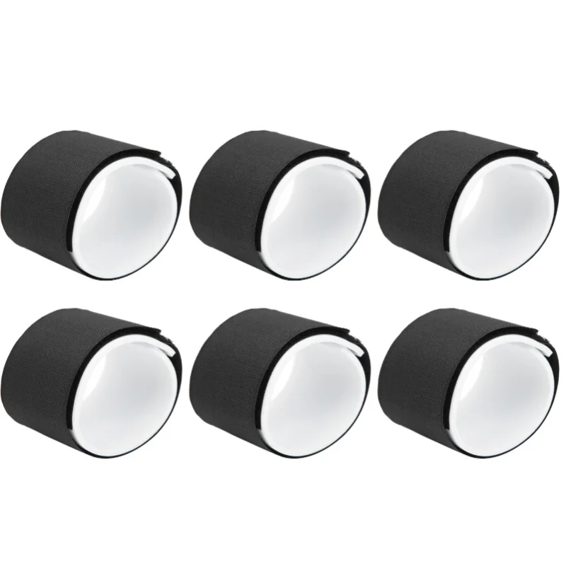 6Pcs Adjustable Ski Straps Fastener Tape Hook And Loop Ski Fixing Wraps For Easy Carry