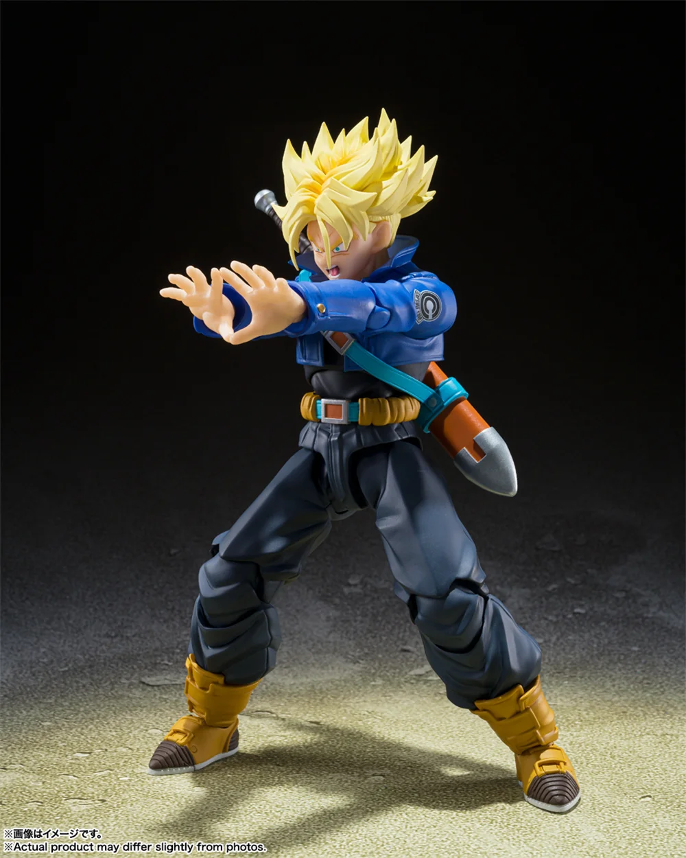 SHF 15cm Dragon Ball Super Saiyan Z Warrior Torankusu Future Youth Anime Figure Model for Fans Gift