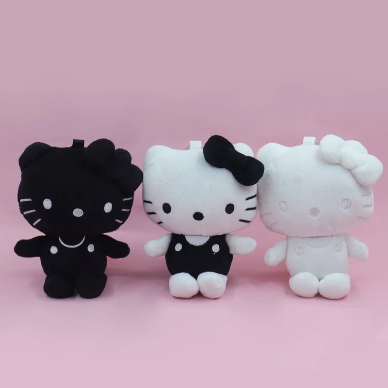 

New Sanrio Hello Kitty Plush Keychain Pendant Cartoon Doll Plush Toy Cute Bag Decoration Pendant Girl Christmas Gift