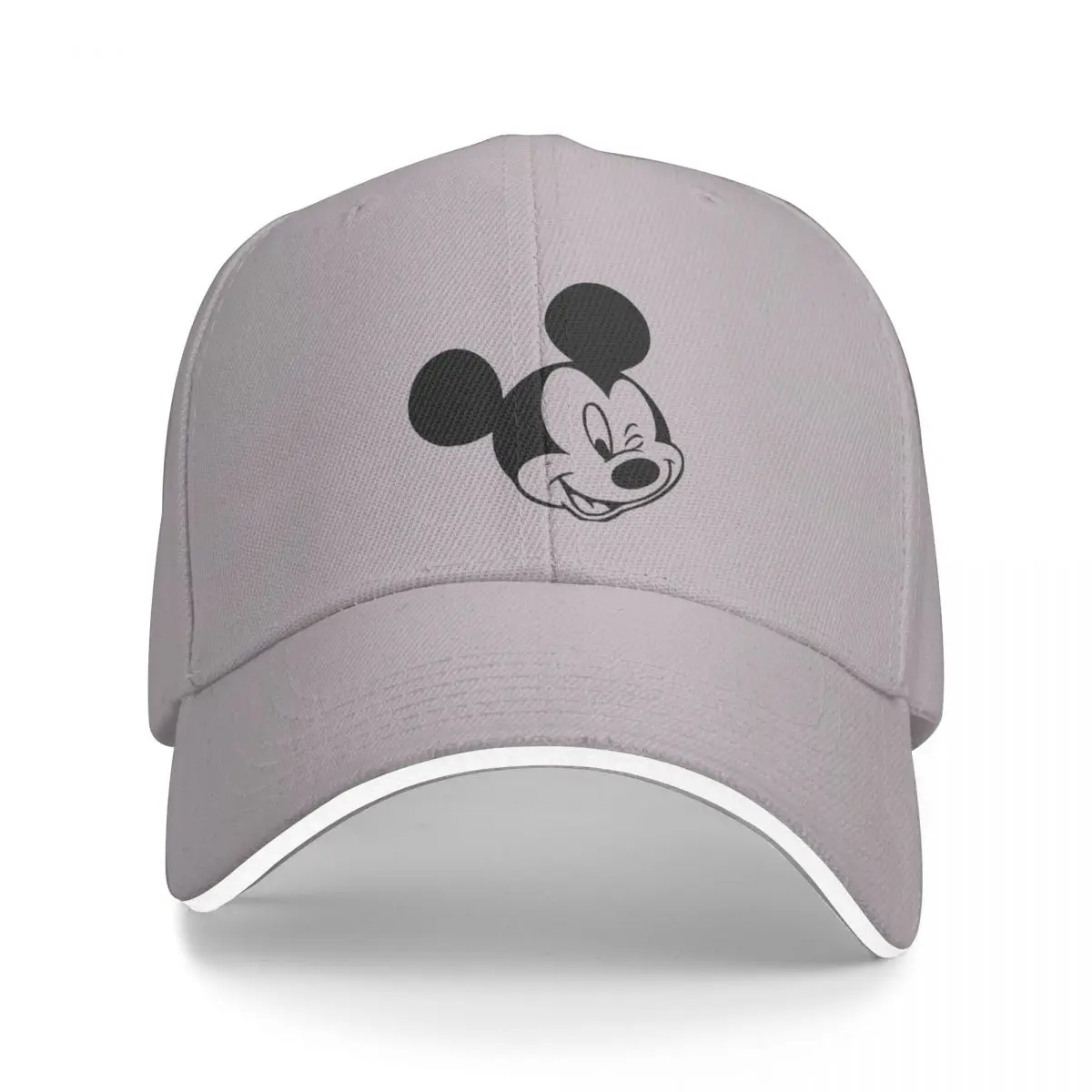 Happy Face Baseball Cap Men Hats Women Visor Protection Snapback Disney Mickey Mouse Cartoon Caps