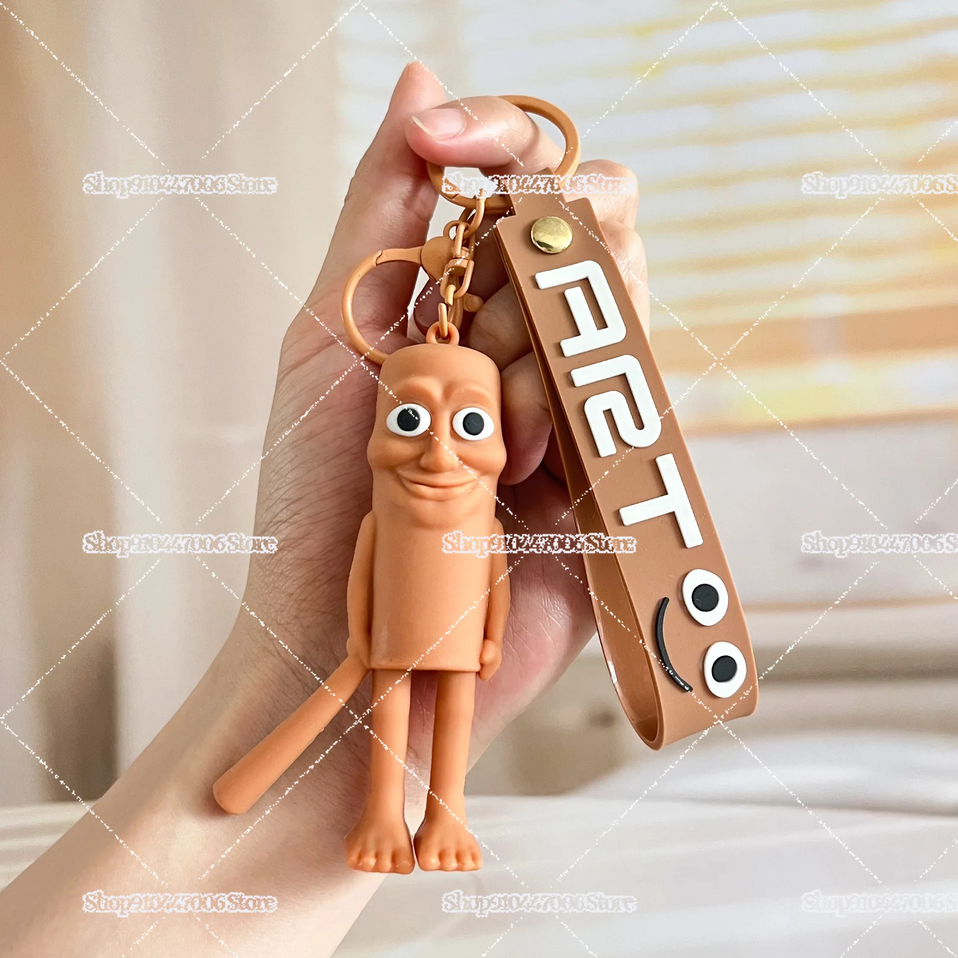 Italian Brainrot Animals Figure Keychains Tung Tung Tung Sahur