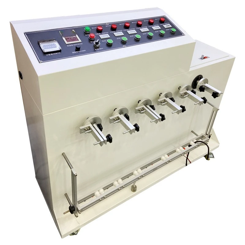 Repeated bending detector 180 degree plug lead wire bending life wire swing testing machine