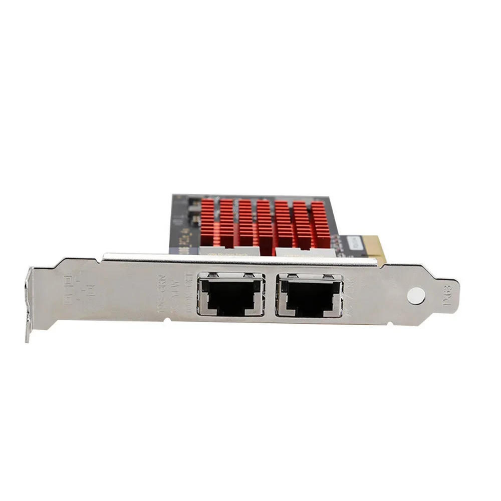 PCIe 3.0 x8 Dual-Port RJ45 Ethernet Network Card 10G server Lan Adapter Intel X550 chipset pci-e 8x