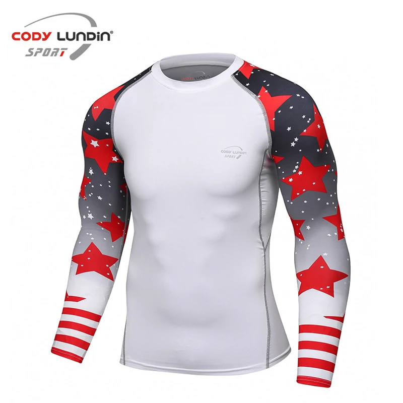 MMA BJJ Rashguard t-shirty wysypka straży dres Fitness koszulki bokserskie Muay Thai kompresja mężczyźni MMA Kickboxing sportowa koszulka