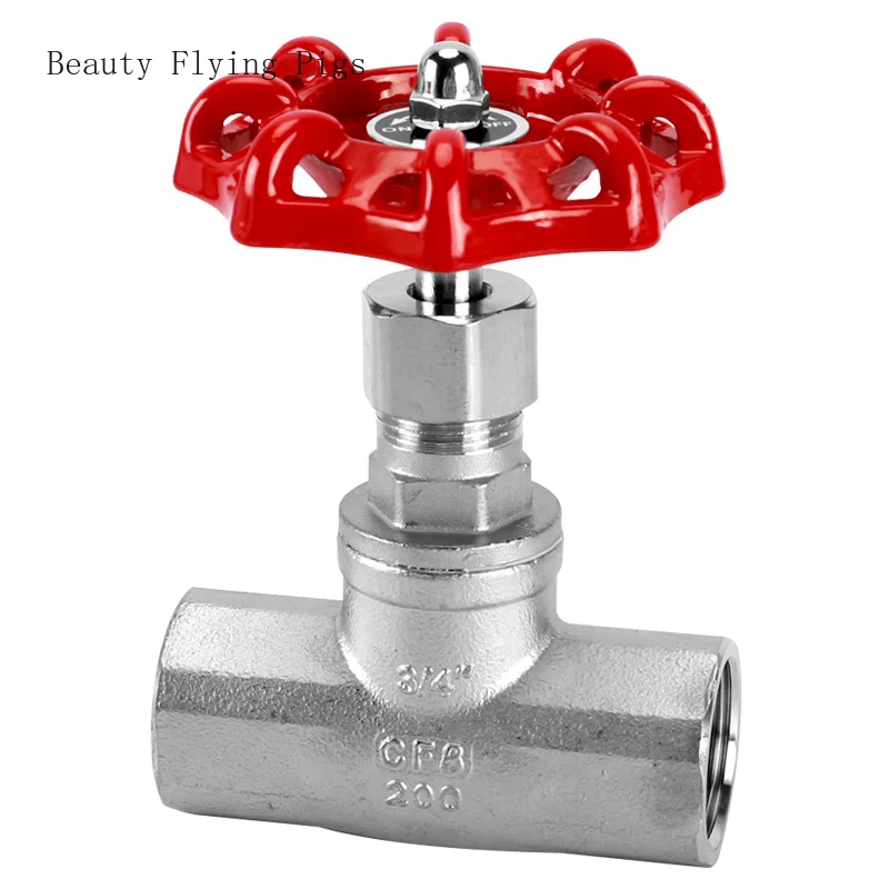 

1PCS304 stainless steel globe valve 4/6/1 inch internal thread threaded valve water pipe switch