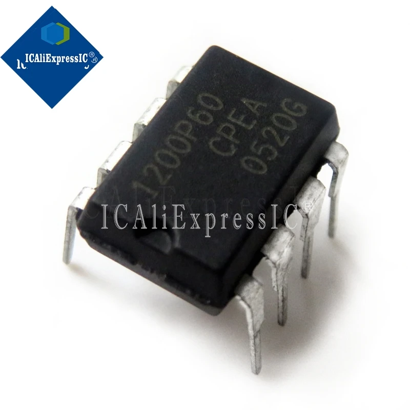 5pcs/lot NCP1200P60 1200P60 NCP1200 DIP-8 In Stock