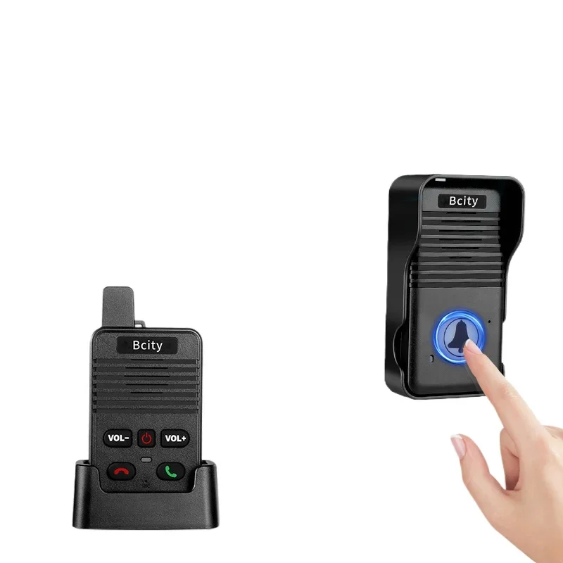 Wireless voice intercom doorbell ultra-long distance villa special two-way call intercom one-click pager for the elderly