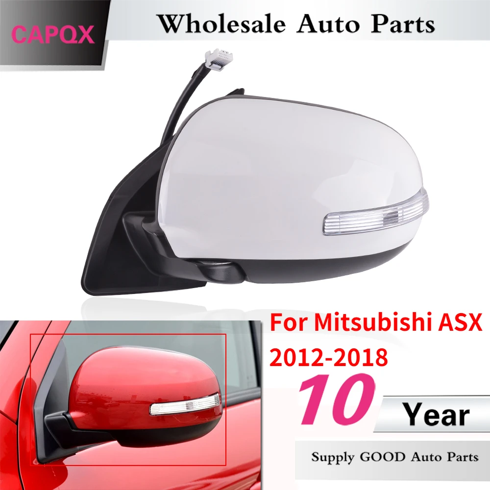 

CAPQX 9 контактов для Mitsubishi ASX 2012 2013 - 2016 2017 внешнее зеркало заднего вида с электрическим складным нагревательным поворотником