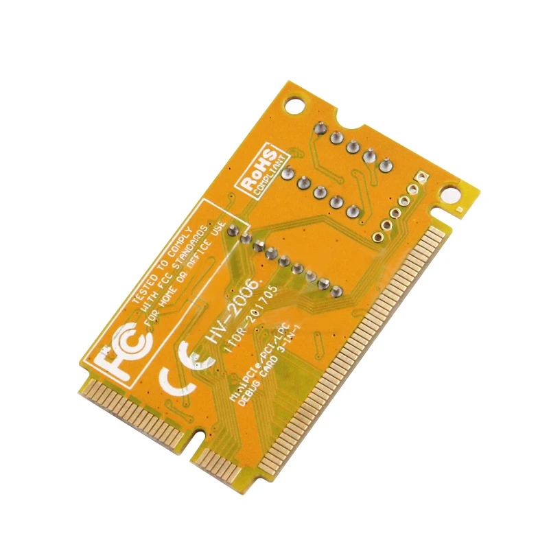 Multifunction 3 In1 Diagnostic Card Expert Mini PCI PCI-E LPC PC Laptop Analyzer Tester Diagnostic Post Test Card