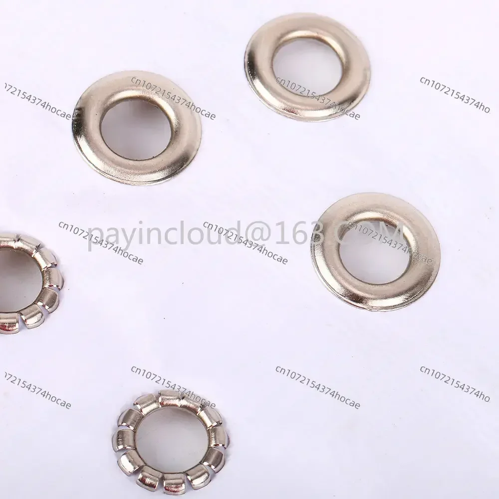 

12mm Nickel Plated Eyelets (5 bags, total 5000pcs) Factory Price Grommets / Buttonholes / Rings / Buttons