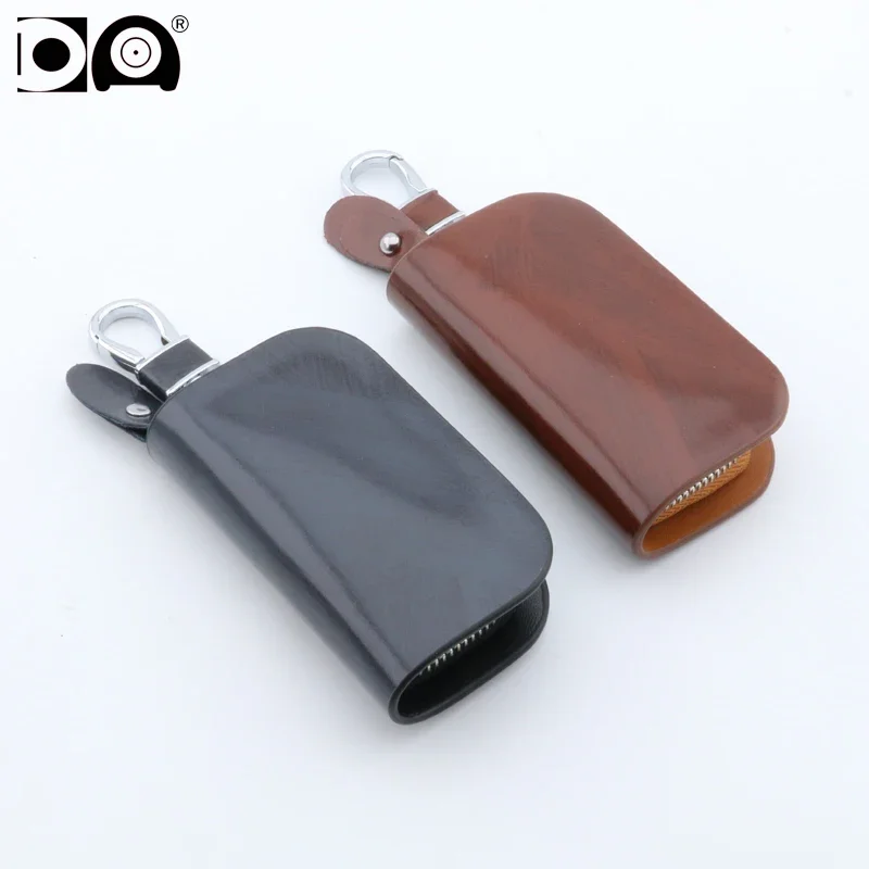 3 Pcs Universal Car Key Bag Leather Wood Grain For Citroen C5 Grand C4 Picasso C-Crosser C4 Aircross DS3 DS4 C-Elysee