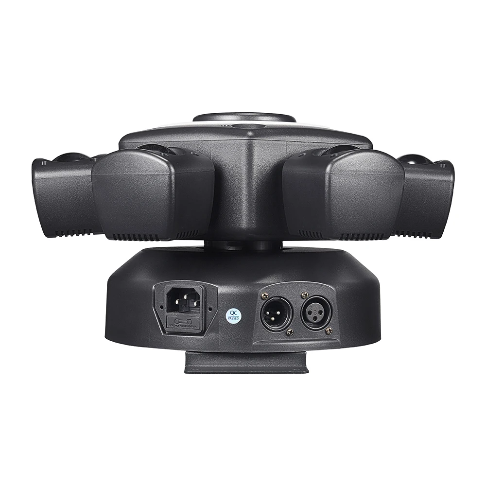 100w Disco Beam Pattern Party Light 6arm Rotating Stage Light Beam +Laser+ Strobe+ Led 4in1 Multi-function Moving Head Light