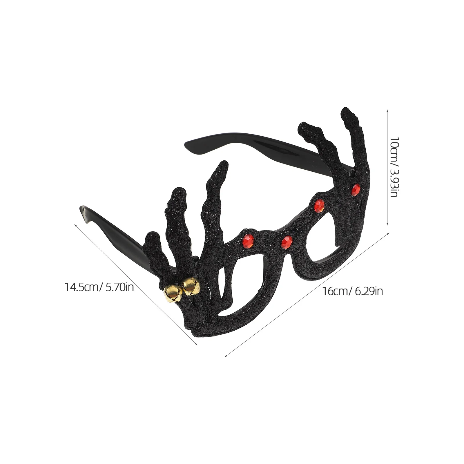 

Halloween Glasses Spider Shape Frames Party Favor Halloween Eyeglasses Photo Booth Props Funny Party Accessories