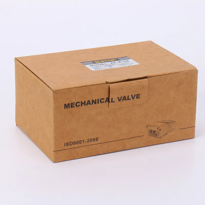 صمام مقعد زاوية هوائي STNC ZF-A-15/20/25/35/40/50 أنبوب صمام نحاسي مغلق عادة #2