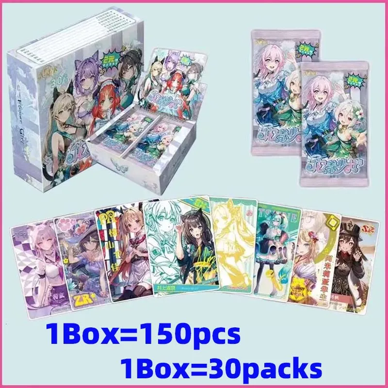 

New Flower Girl 2 Goddess Cards Anime Collection Cards Hobby Beautiful Cards Bikini Suit Booster Box Kid Toy Birthday Gifts