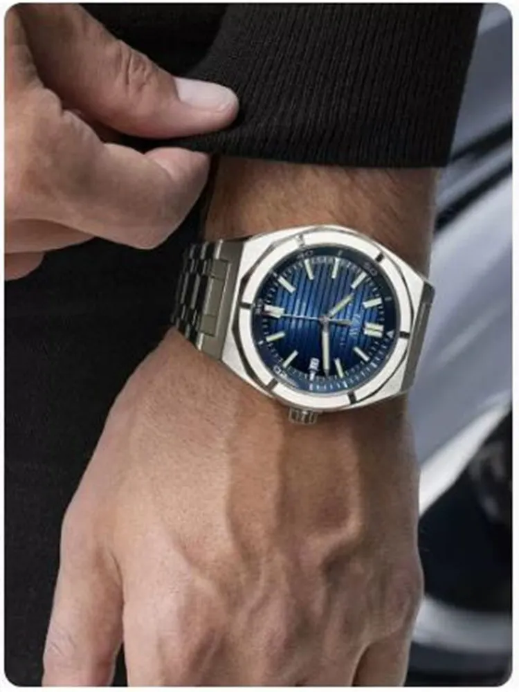 Svizzera Top Brand Luxury I & W orologio da polso meccanico per uomo automatico luminoso impermeabile Reloj Hombre Sapphire Montre Homme