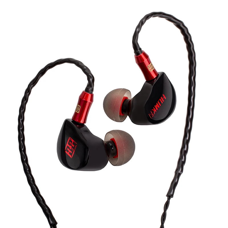 HUMKA Hamlet R 10 مللي متر ديناميكي الجرافين BA + DD الهجين Hifi الموسيقى Minitor DJ Studio 0.78 مللي متر 2 دبوس سماعات ثلاثية الأبعاد سماعات أذن