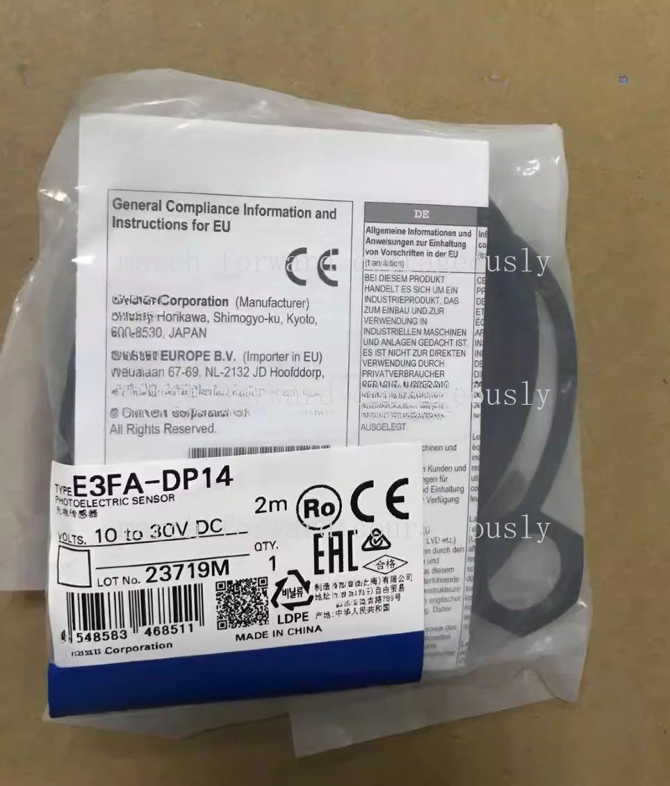 Original and genuine for Omron E3FA-DP14 diffuse reflection photoelectric sensor