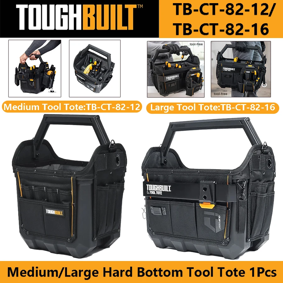 TOUGHBUILT TB-CT-82-12/TB-CT-82-16 Medium/Large Tool Tote 1Pcs