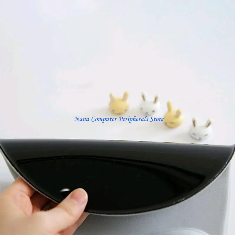 F68C Ergonomic Mouse Pad Confortive Rest Support Opport não deslizamento para facilitar a digitação