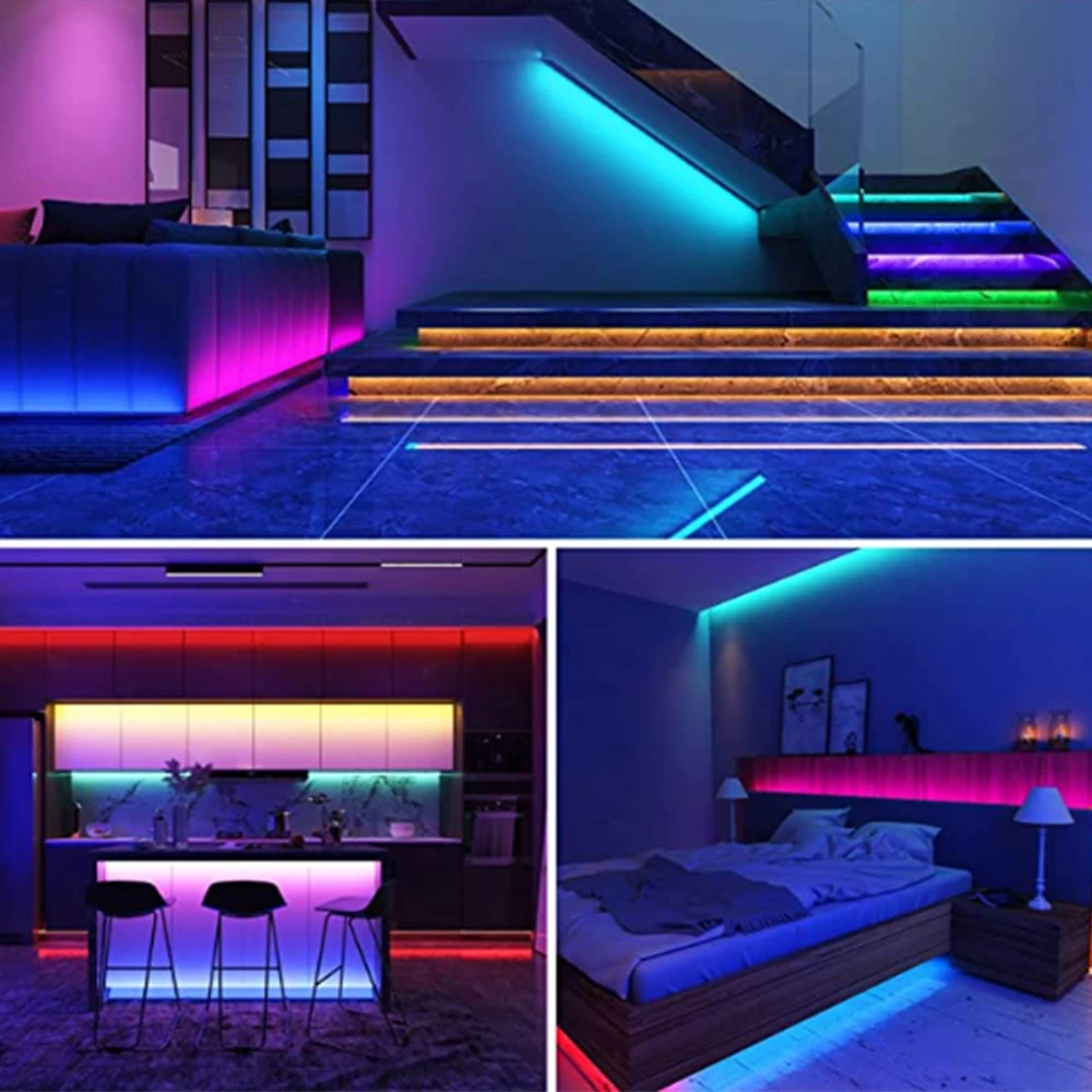 RGB 5050 5V taśma LED z USB Bluetooth APP 20 klucz sterowanie IR listwy LED taśma do ekran TV podświetlenie lampka do sypialni dekoracji