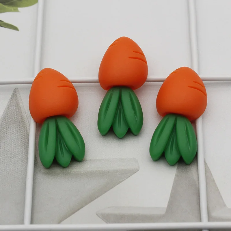 Carrot Strawberry 10Pcs Cartoon Resin Sewing Decorative Buttons For Baby Kids Clothes Novel Child Accessories Craft DIY Supplier