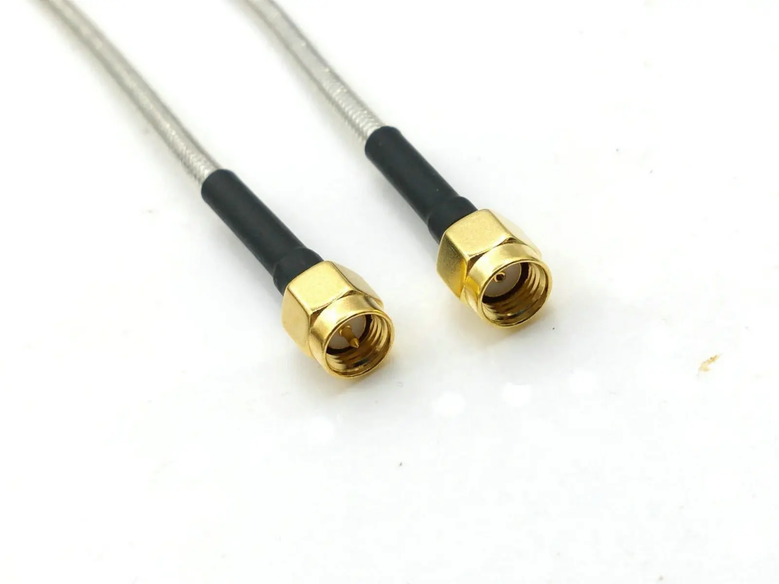 

20PCS SMA male plug to RP-SMA male straight pigtail cable RG402