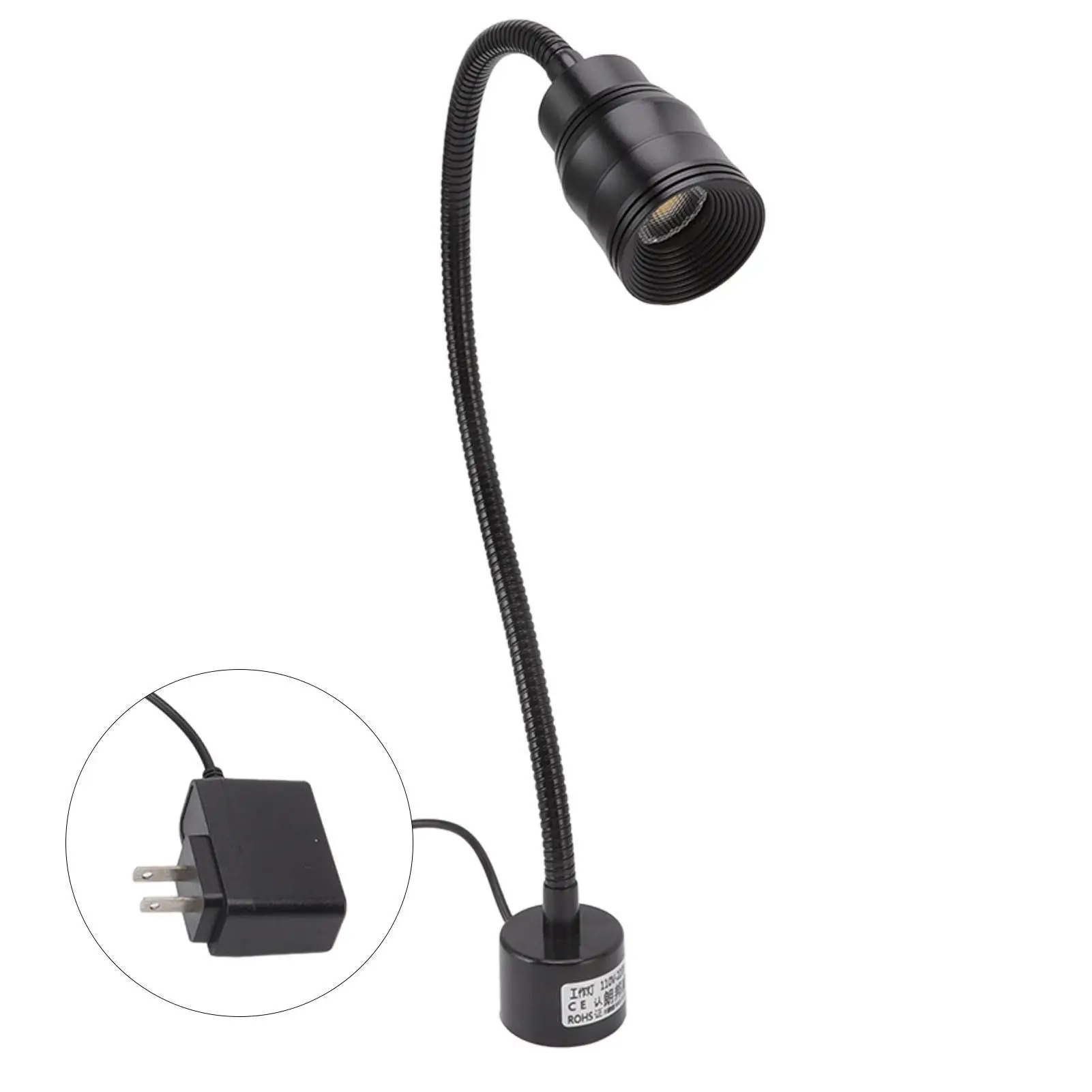 900lm Schwanenhals maschine Light-US-Stecker 110-220V Lampe für Arbeits-und Arbeits beleuchtung