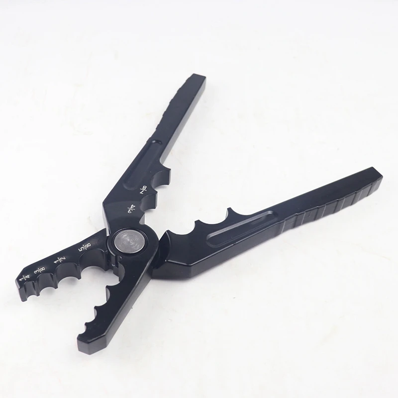 CT-301 Pinza per modellare tubi di rame Pinza per riparazione tubi metallici Pinza per riparazione tubi a bocca tonda