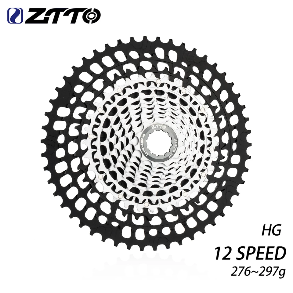 H*y様 12s 11-36 軽量スプロケット ブラック ztto ZTTO 超軽量 MTB 12速 11-51T HG カセット ブラックシルバー CNC