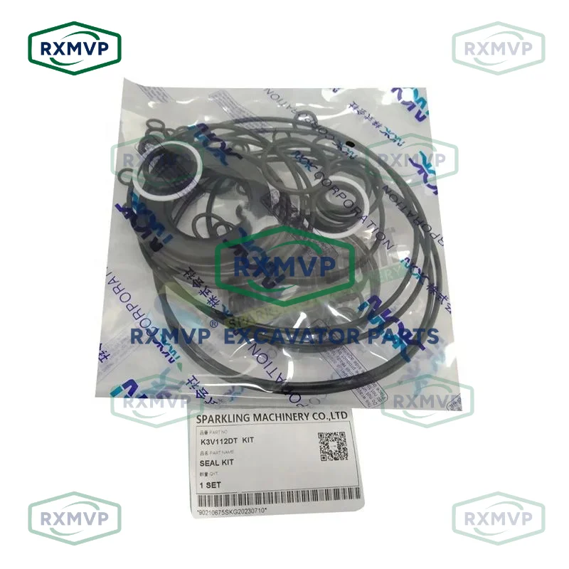 K3V112DT AP2668 Construction Machinery Parts Hydraulic Main Pump Seal Kit K3V112DT