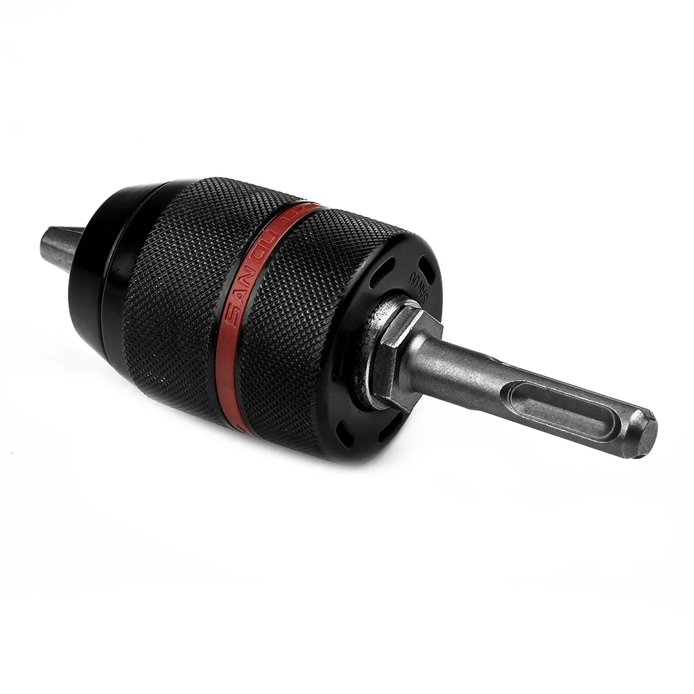 

Быстрозажимной патрон SDS PLUS 213 мм, эргономичный, самозажимной, с широким диапазоном зажима для бит 2-13 мм