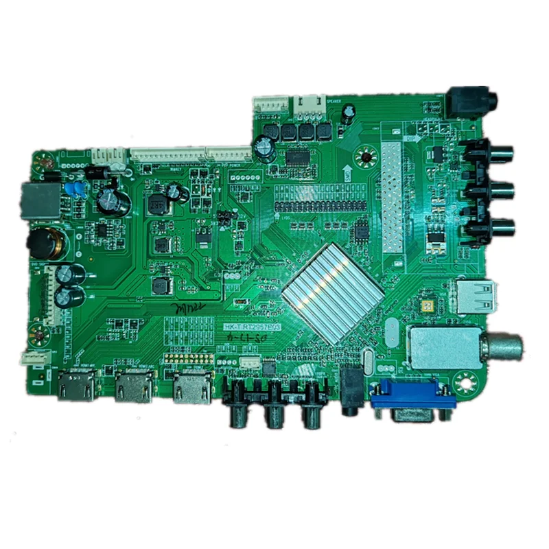 HK.T.RT2957E03 LED TV motherboard, physical photo, tested for 36--57.8V 280ma