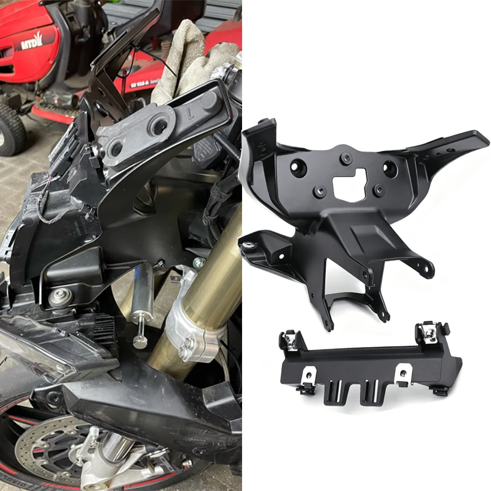 S1000RR Upper Fairing Stay Bracket Front Headlight Assembly Mount For BMW M1000RR 2019-2024 2025 2026 Motorcycle Accessories New