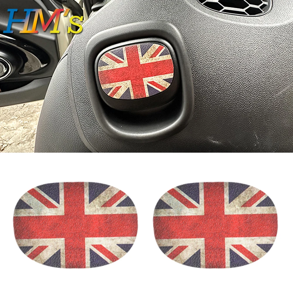 

Car Leather Rear Seat Back Handle Decal Cover Protective Sticker For Mini Cooper F56 F57 R55 R56 Decorative Interior Accessories